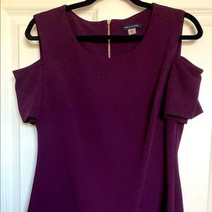 Purple Tommy Hilfiger Midi Dress